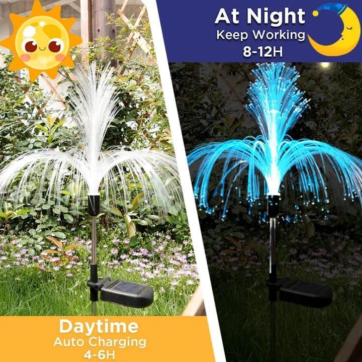 Light-Emitting Jellyfish Lights Solar Waterproof