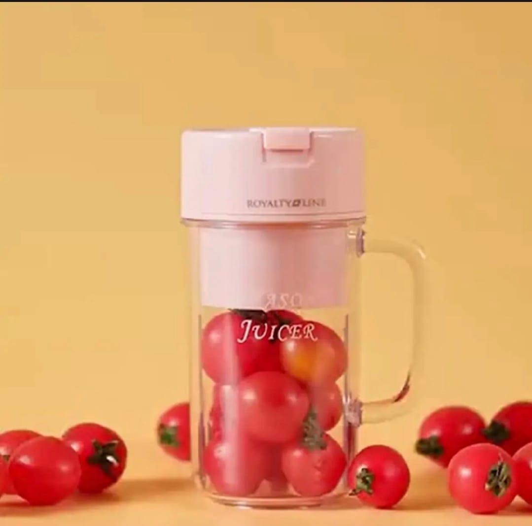 Mini Juicer Green Portable 500ml Rechargeable