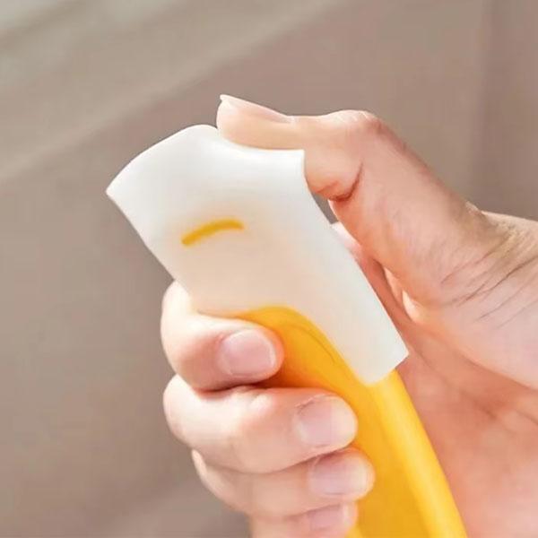 Silicone Dish Cleaning Brush 2 Pcs Yellow